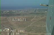 Anflug Djibouti
