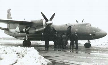 Die "Erste" AN-26 ist in Dresden angekommen
